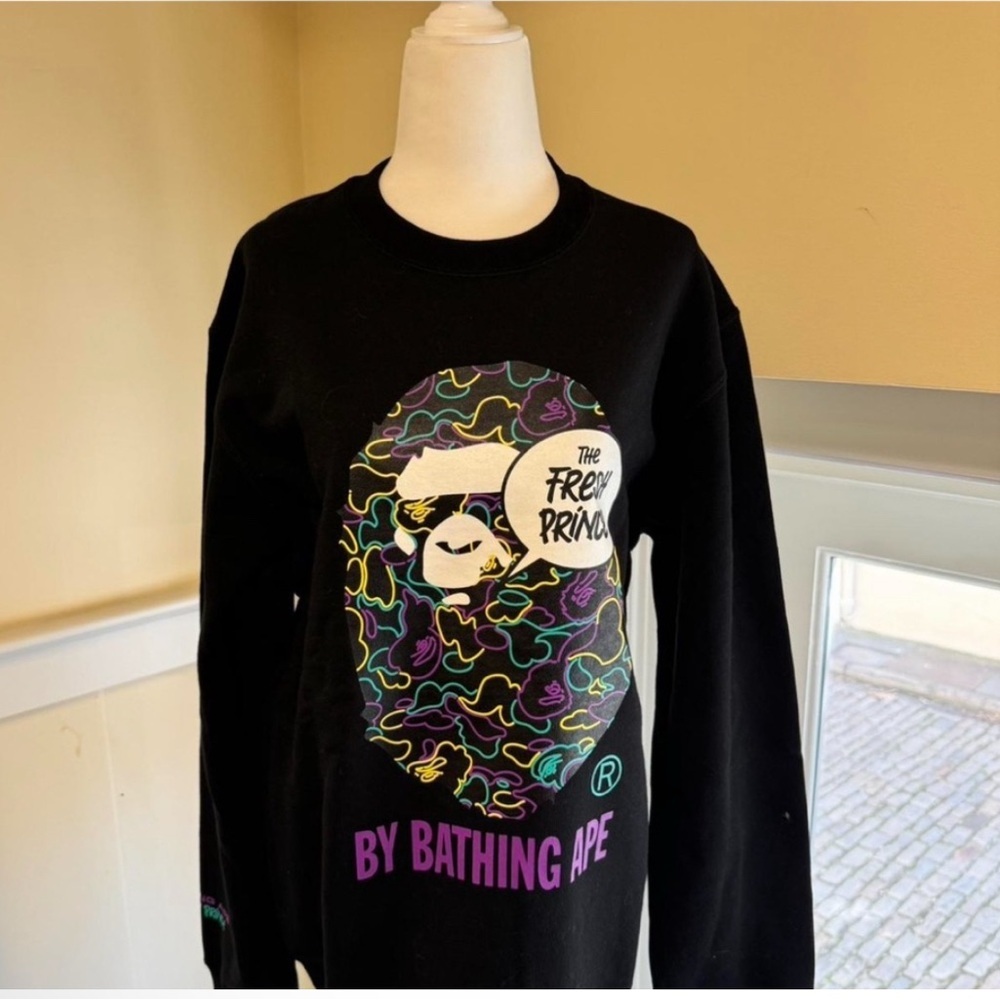 Bathing Ape (R) x Fresh Prince (R) Crew Neck